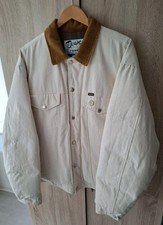 Supreme x Schott Canvas Down Trucker Jacket Jacke L