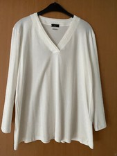 Weißes Shirt von Marc Cain, Gr. 44, Neu