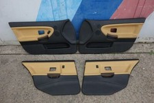 BMW E36 Kombi Touring Türpappen Türverkleidung Individual Safran Holz Griffe 