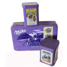 Seltene MILKA Blechdosen Dosen