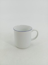 Friesland Kaffeebecher Tasse Porzellan Weiß 300ml Basic Stil