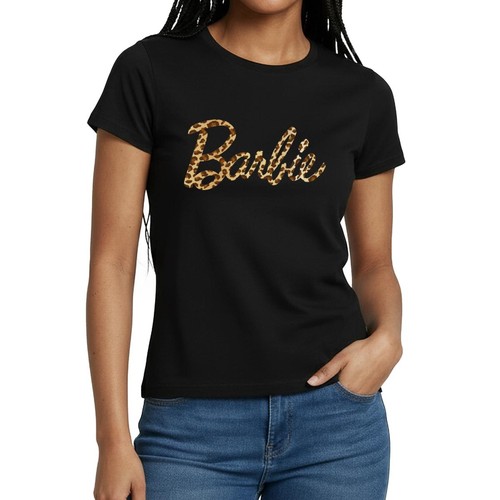 Barbie leo print logo frauen - leo-print,