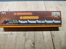 Märklin Spur Z,  8145 Dampflokomotive mit Bierzug der K.W.St.E. in OVP