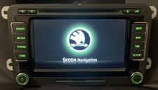 SKODA RNS 510 Columbus mit DAB Navi Radio V17 Navigation mit CODE 3T0 035 686 H