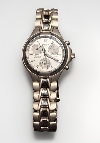 Tissot titanium chronograph - tissot,