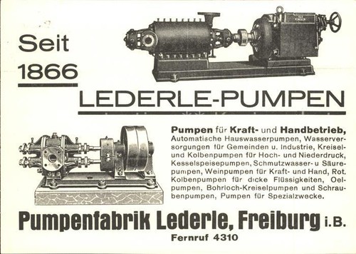 Freiburg breisgau pumpenfabrik - breisgau,