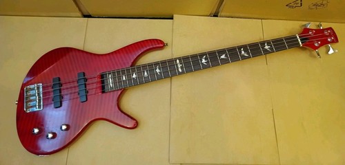 Lindo bassgitarre red dove 4 - lindo,