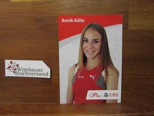 Autogrammkarte Annik Kälin