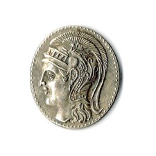 Tetradrachme, Athene, Eule ca