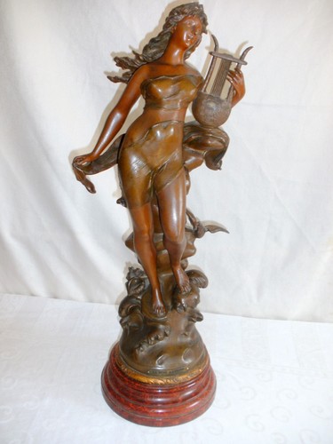 Bronce muse des flots - flots,