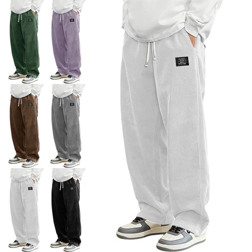 Herren cord casual hosen - casual, mode