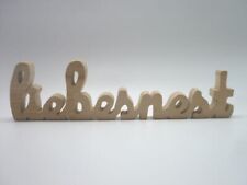 Schriftzug Liebesnest Holzdeko