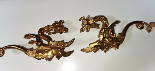 Bronze messing drachen - messing,