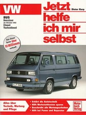 VW TRANSPORTER BUS T3 Reparaturanleitung Jetzt helfe ich mir Reparatur-Handbuch