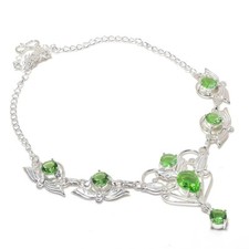 Handgefertigte grüne Tsavorit