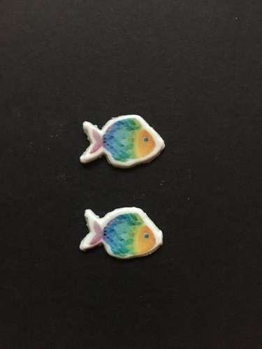 Verzierwachs fisch bunt - verzierwachs,