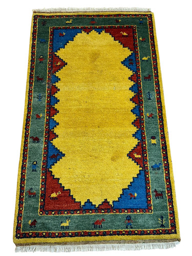 Indischer gabbeh orientteppich - indischer,