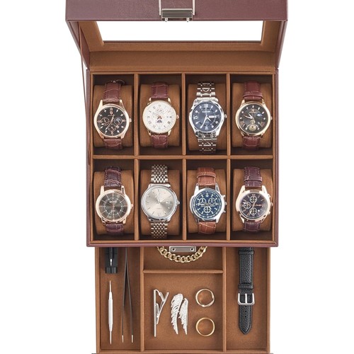 Uhrenbox fächer procase - uhrenbox,