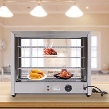 4 Etagen Warmhaltevitrine