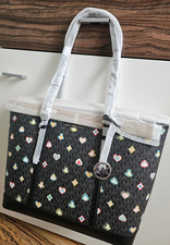 Neu Michael Kors Tasche Handtasche ShopperBag  Jet Set travel Black noir