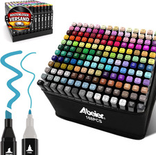 168 Farben Filzstifte Set für