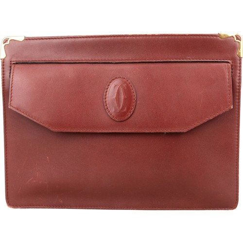 Cartier bordeaux leather - bordeaux,