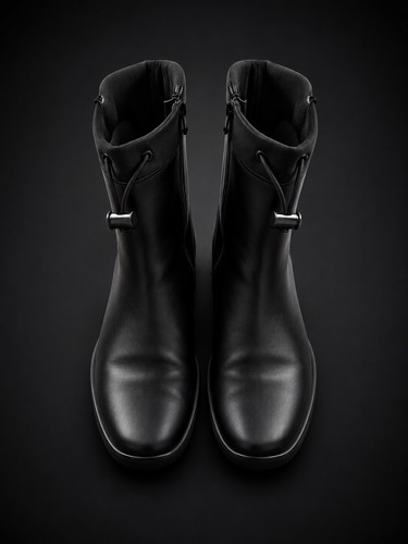 Prada damen leder stiefelette - damen,