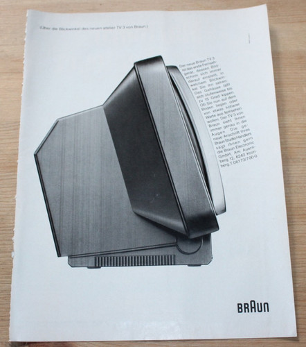 Werbung braun atelier von - 3,