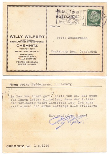 135894 postkarte willy - 135894,