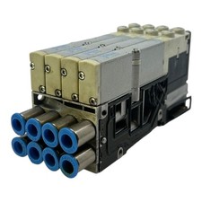 Festo Ventilinsel CPV10 4x Magnetventil 533343 + Busmodul T802 Pneumatik