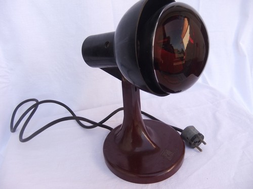 Ddr bakelit rotlichtlampe - ddr,