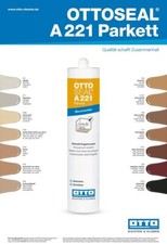 Farbkarte OTTOSEAL A221 Parkett - Die Parkett-Fugenmasse Otto Farbtafel Muster