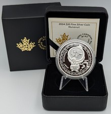 Kanada 20 Dollar 2024 Silber PP Nunavut Proof
