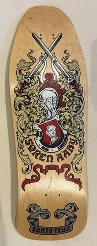 Vintage santa cruz skateboard - santa,