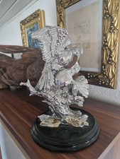 Alte Silber Skulptur Auf