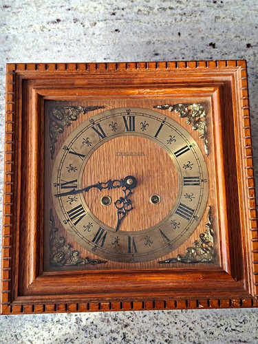 Antike dugena wanduhr haid - wanduhr, (w.