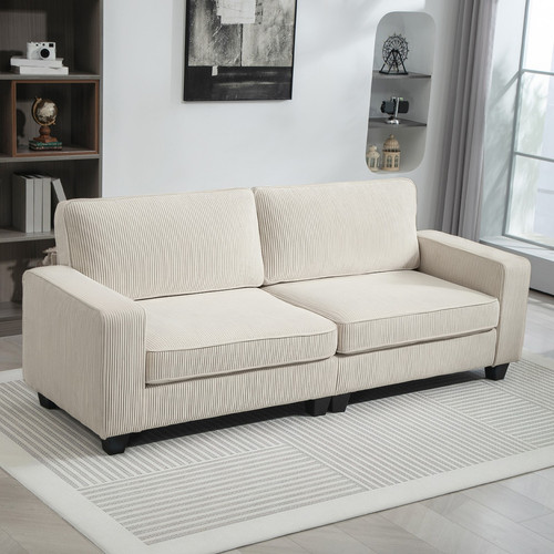 Sitzer sofa mit - mit, cordbezug