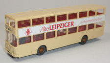 Wiking - MAN SD 200 Doppeldecker-Stadtbus BVG "Alte Leipziger", 1:90#25-SV360/K8