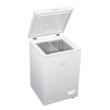 homeX FT1020-W Gefriertruhe, 98 L Nutzinhalt, Super-Frost, 4-Sterne-Gefrierraum