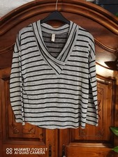 Damenpullover Gr, L Gestreift NEU