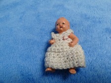 alte Puppen Puppe für die Puppenstube Puppenhaus Mädchen gemarkt mit Germany 70