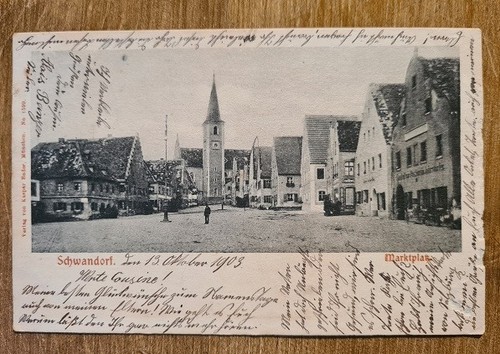 Schwandorf oberpfalz 1903 - schwandorf,