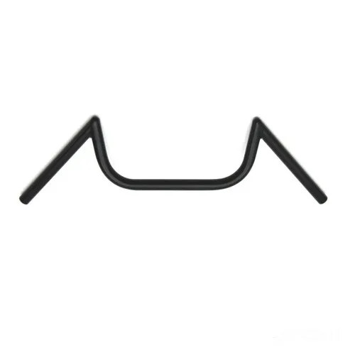 M-Lenker stahl schwarz 22mm