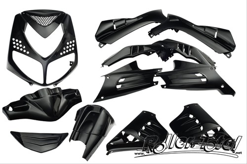 Verkleidungsset schwarz