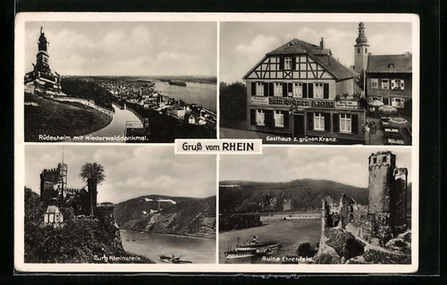 Rüdesheim gasthaus - rüdesheim, /rh.,