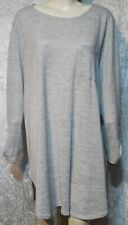 INFINITY GRAU SEHR WEICHE STRETCH TUNIKA SHIRT Gr. 50 52