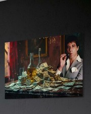 Scarface Leinwand Bild Al