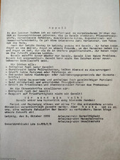 DDR-Flugblatt 9.10.89 +Appell