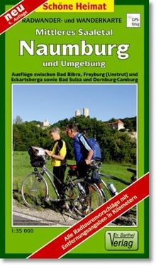 Radwander und wanderkarte - und,