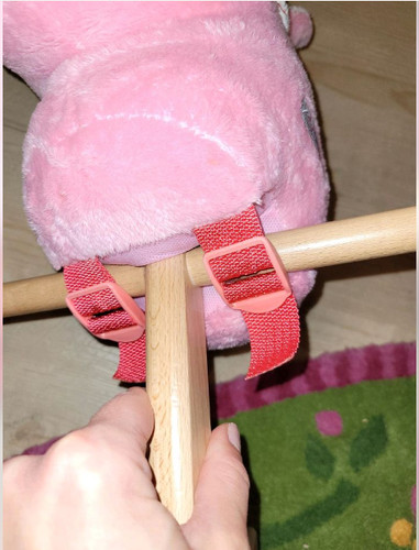 Steckenpferd rosa pink von